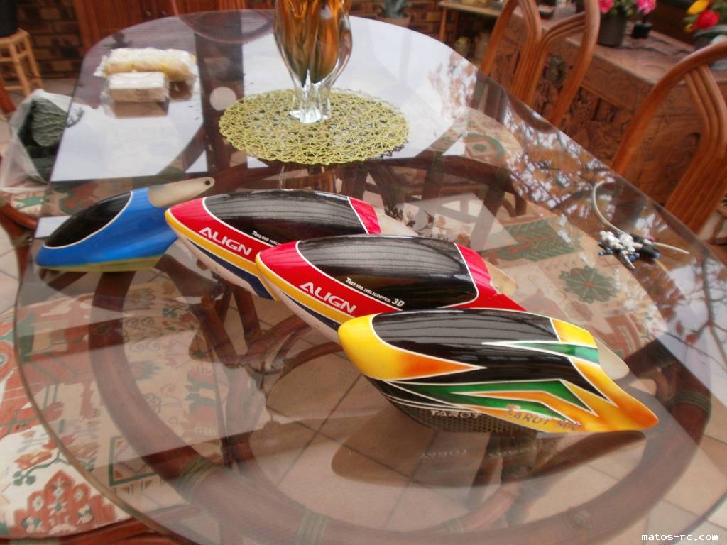 BULLES POUR HELICOPTERE TAILLE 450 ET 500