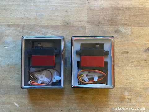Deux servos JR 8925 HV en très bon état 115€