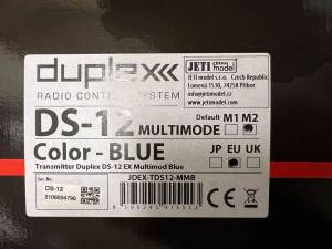 Radiocommande Jeti DS-12 Bleu