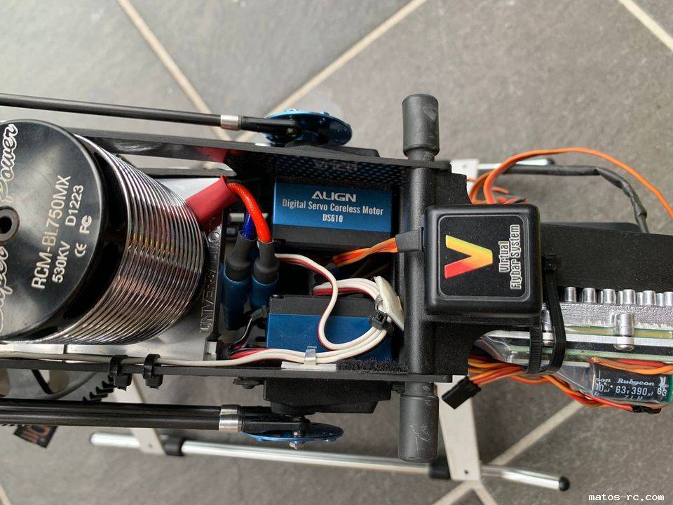 Boîtier Rotor Tête 3 Lames Align T-Rex 700E - Réf. H70H014XXT, Neuf