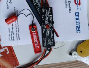 Interrupteur magnétique dual bat EMCOTEC Interrupteur magnétique dual bat EMCOTEC