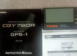 boitier programation GPB-1 FUTABA  CGY760 /760R