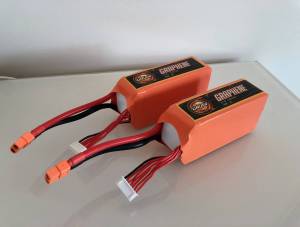 Batterie LIPO URUAV GRAPHENE 6S 22.2V 2200mAh 100C